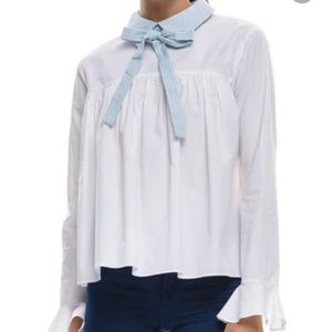 English Factory Bow Blouse (NWOT)